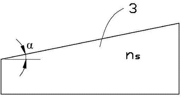 Measurement device and measurement method for transparent medium refractive index