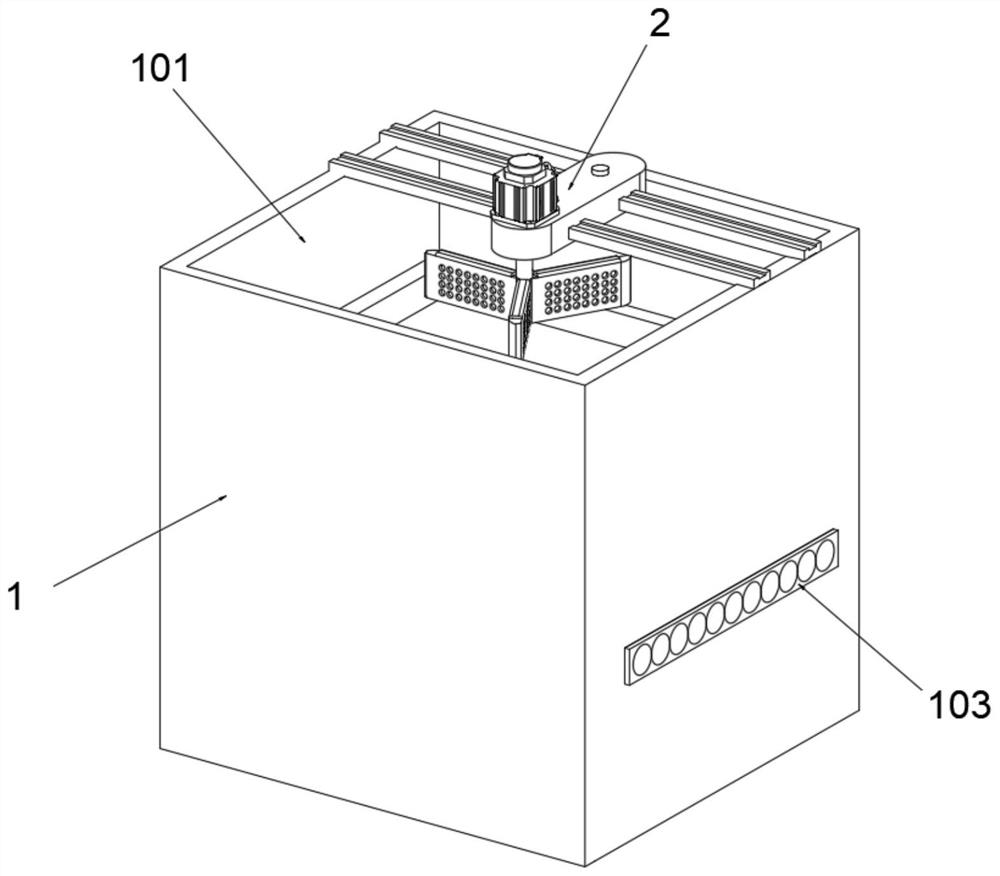 Sewage floating object treatment device based on flocculent precipitation