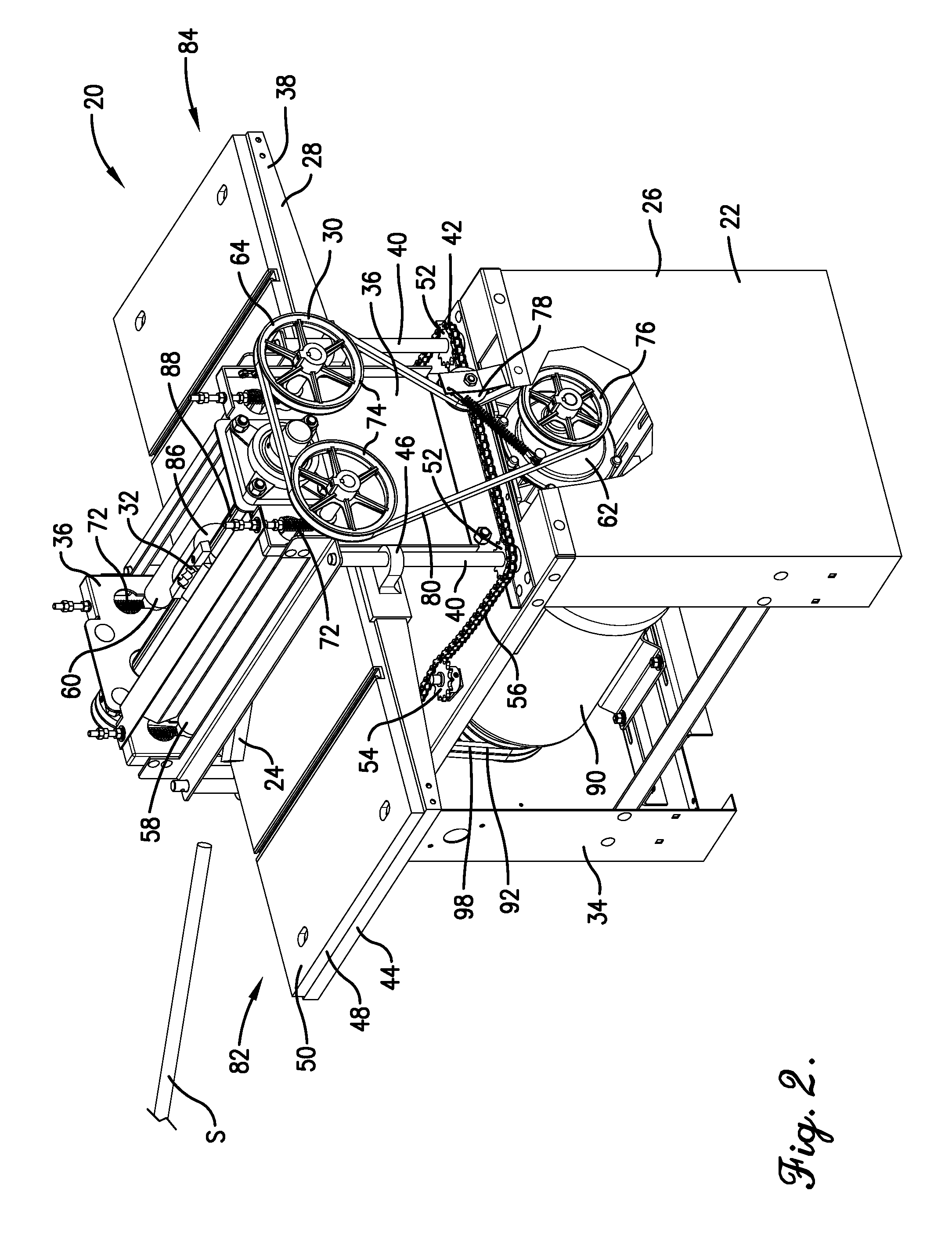 Rope molding jig