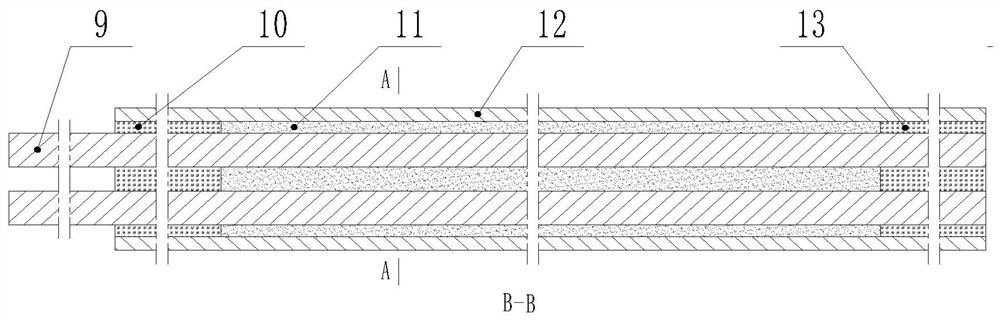 Downhole steam secondary electric heating pipe column and heating method