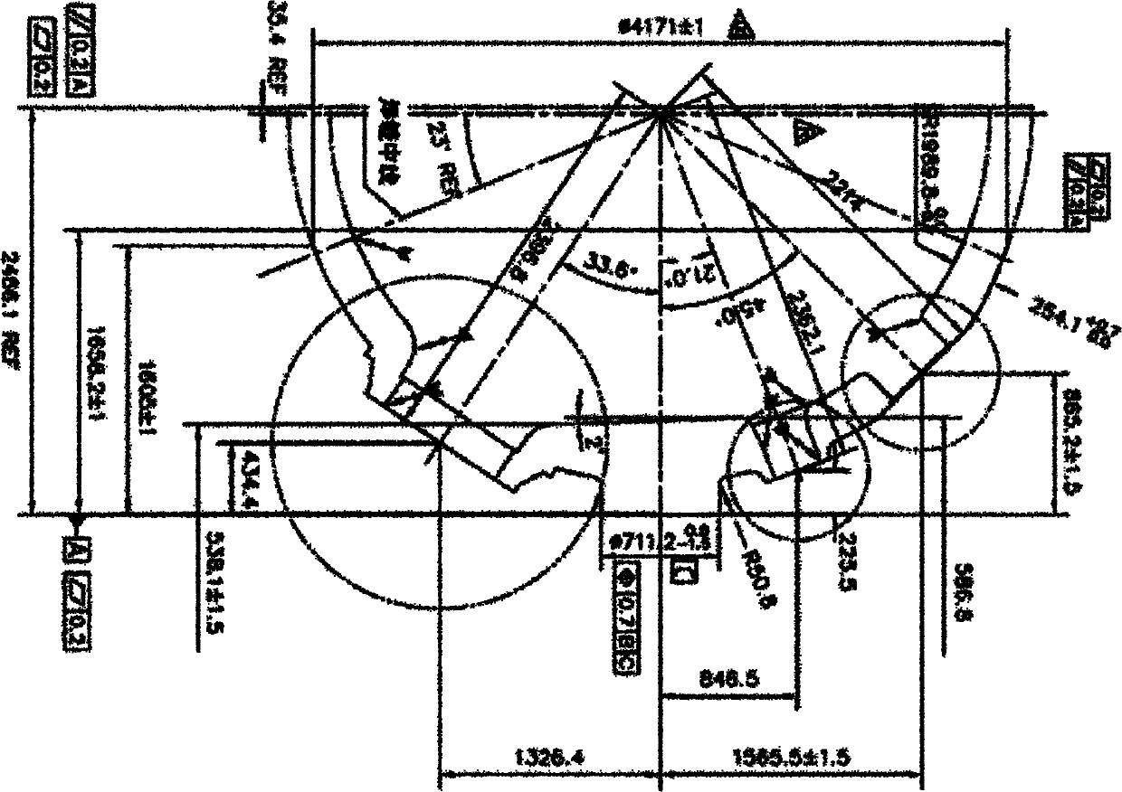 Forging method for water chamber head of steam generator of third-generation nuclear power station