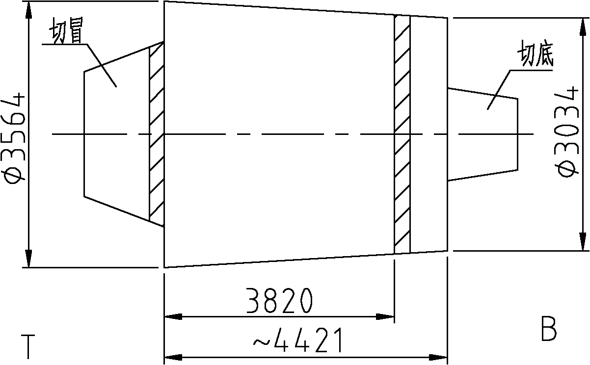 Forging method for water chamber head of steam generator of third-generation nuclear power station