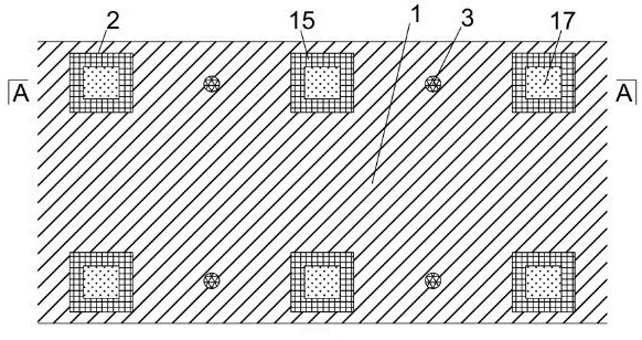 Communicated efficient drainage tree pool structure