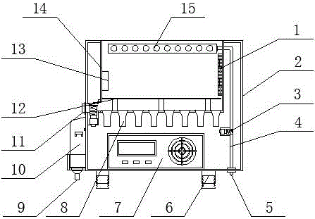 Ultrasonic leather cleaning machine