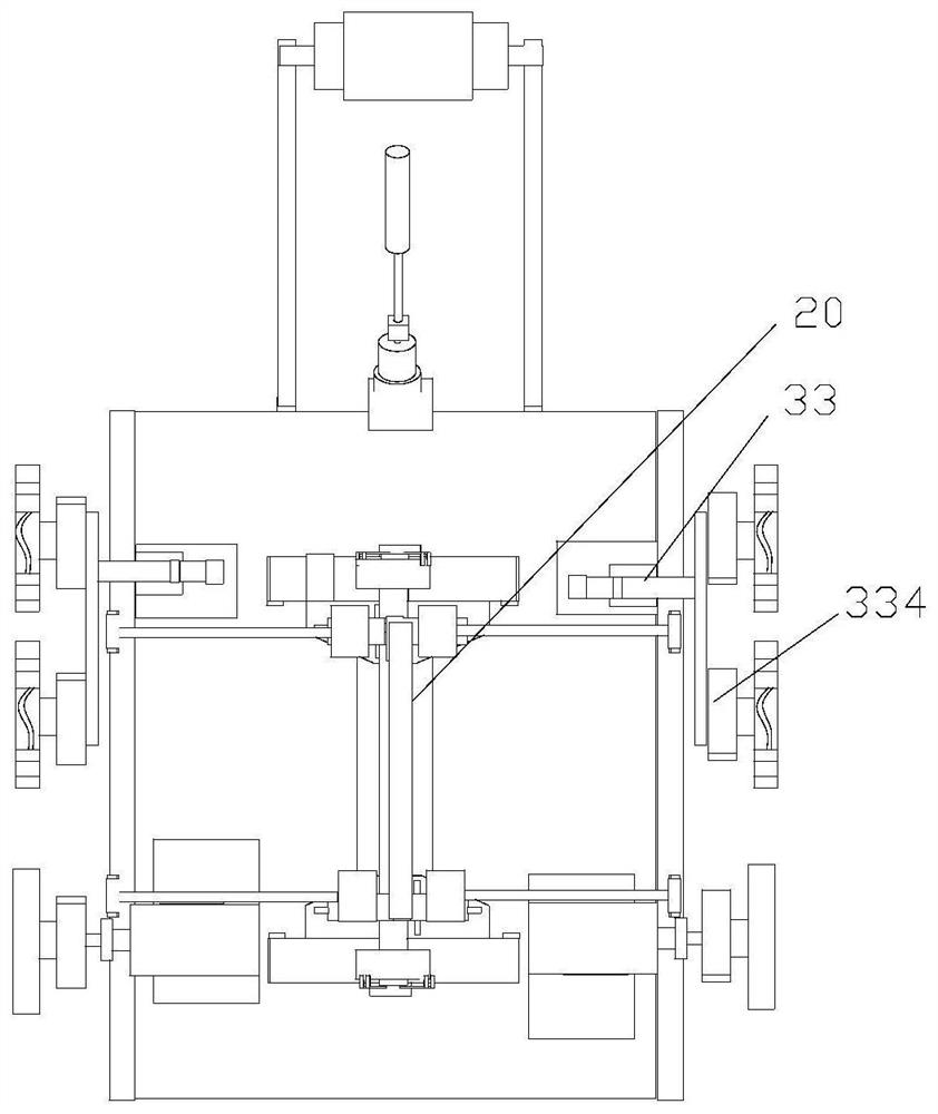 Moving system for movable wall building machine