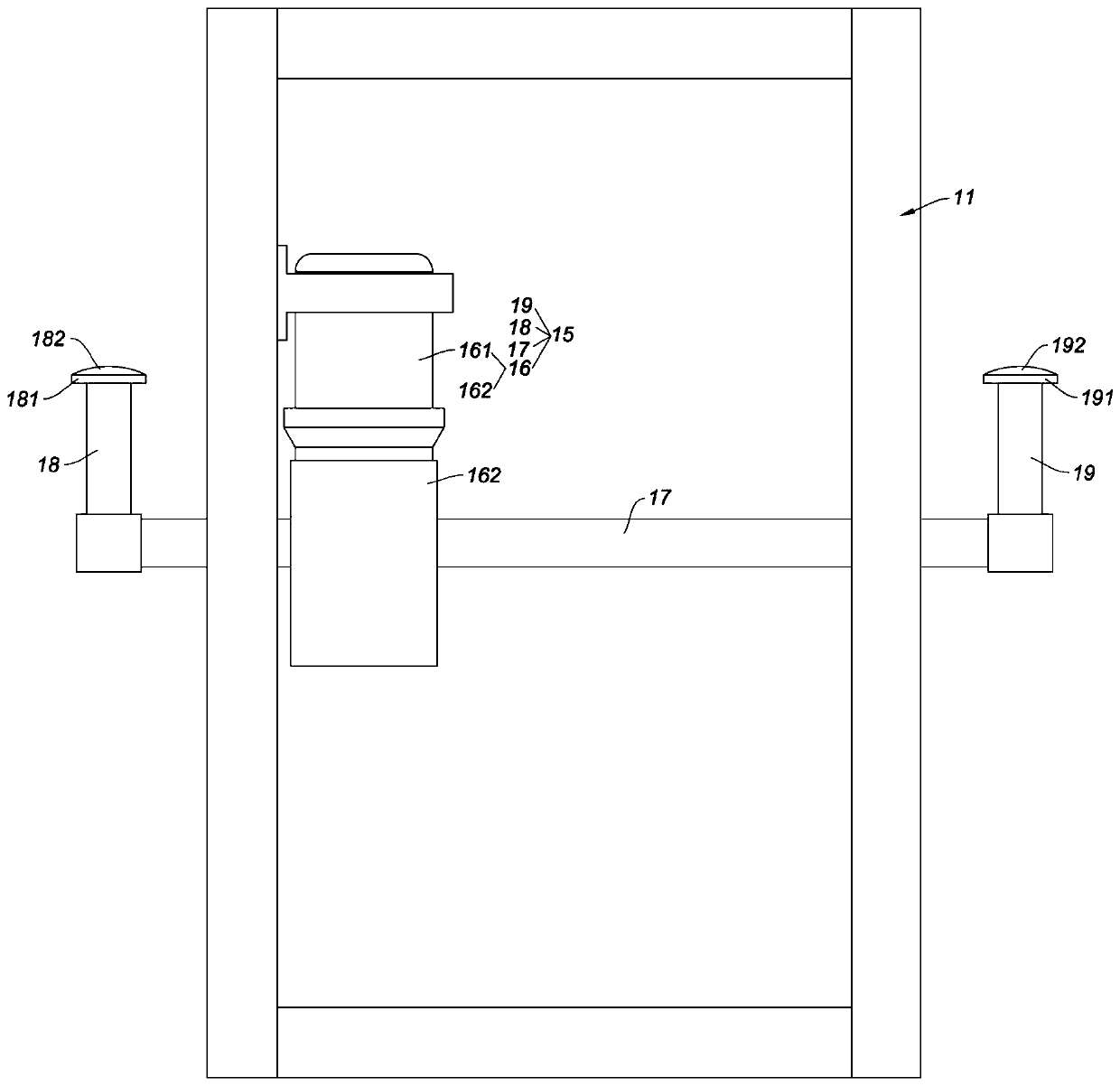 Wall plastering machine capable of assisting in travelling