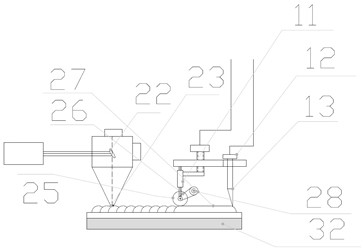 A surface quality control device for metal droplet printing 3D parts and its control method