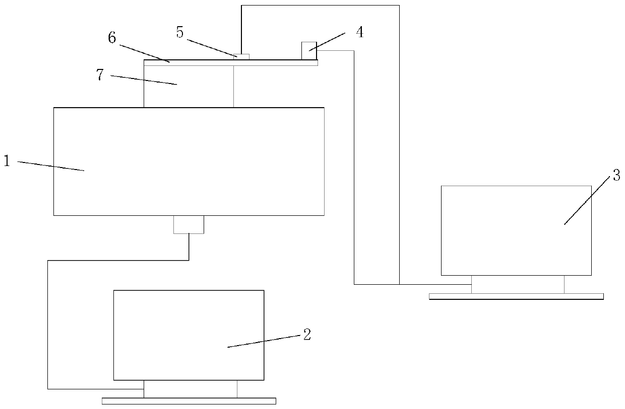 Stress resonance fatigue test method and test system for lightweight high-strength composite material