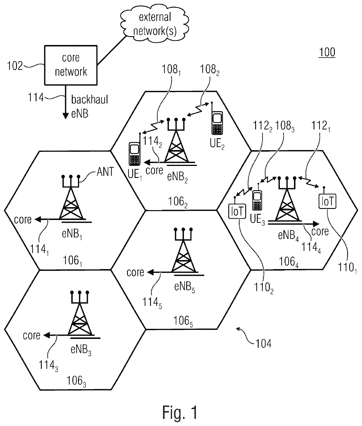 Specular component estimation in a wireless communication network