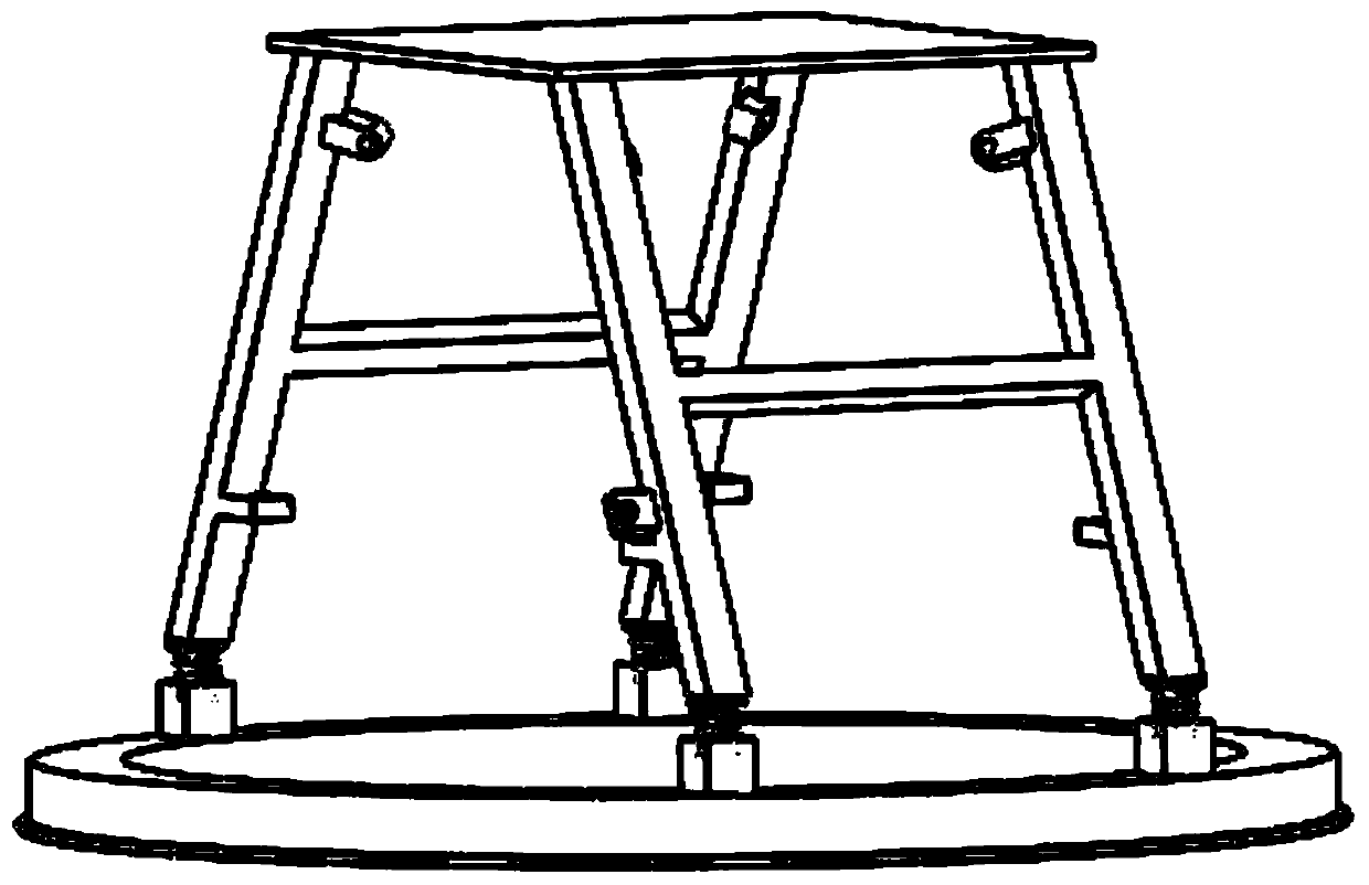 An aircraft chassis with the function of transporting items