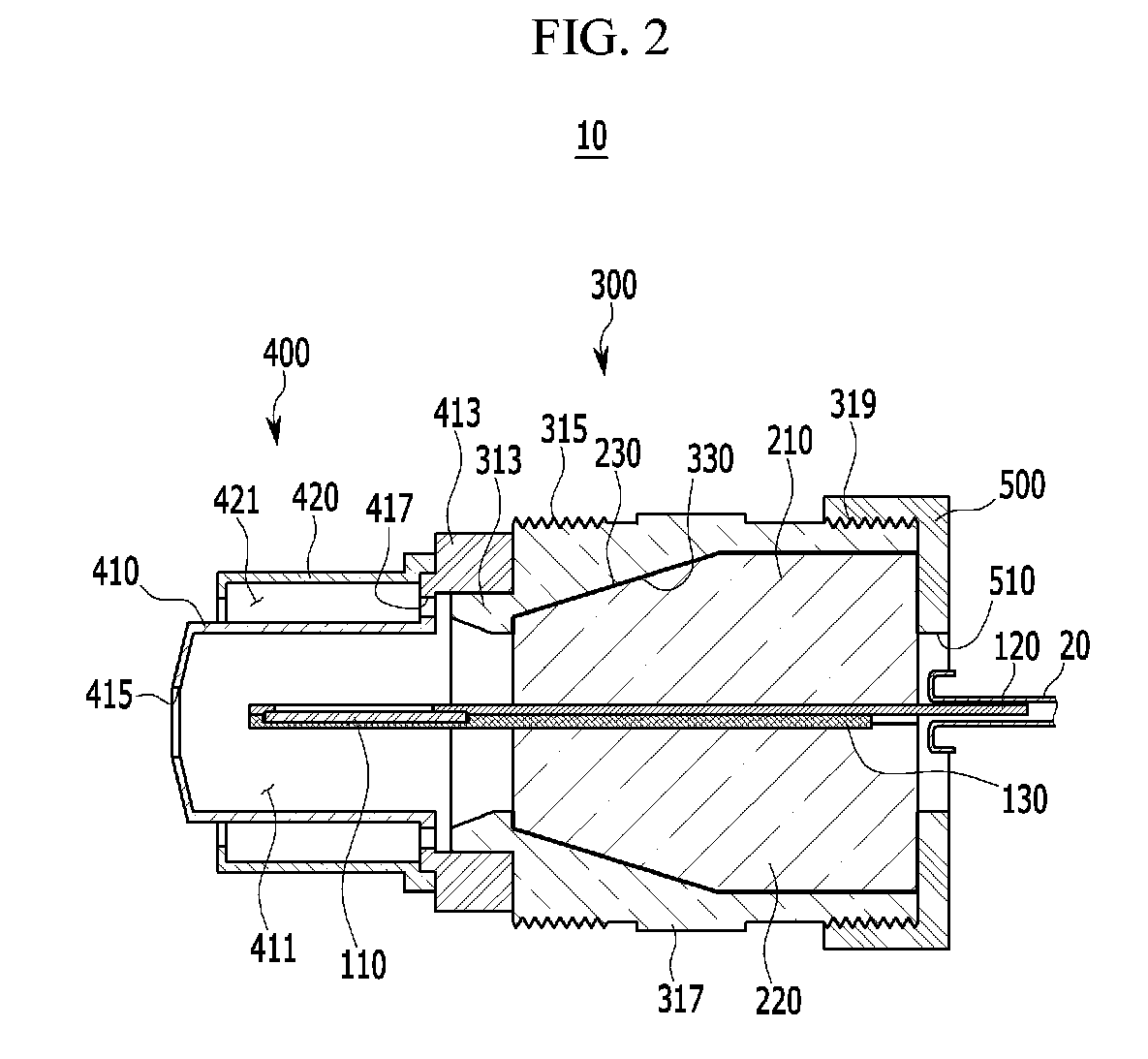 Particulate matter sensor unit