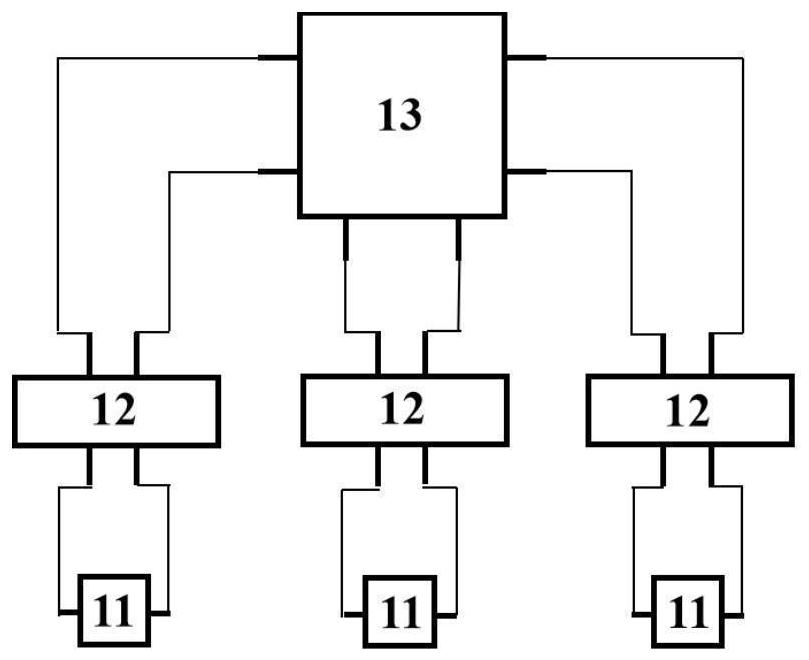 Optical path fault detection device and detection method of fiber laser