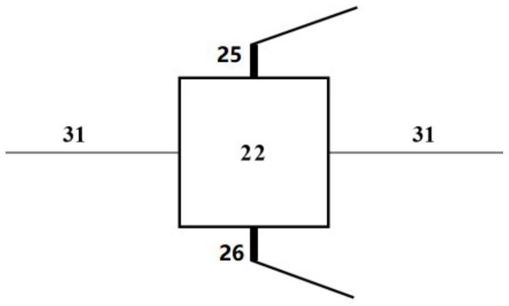 Optical path fault detection device and detection method of fiber laser