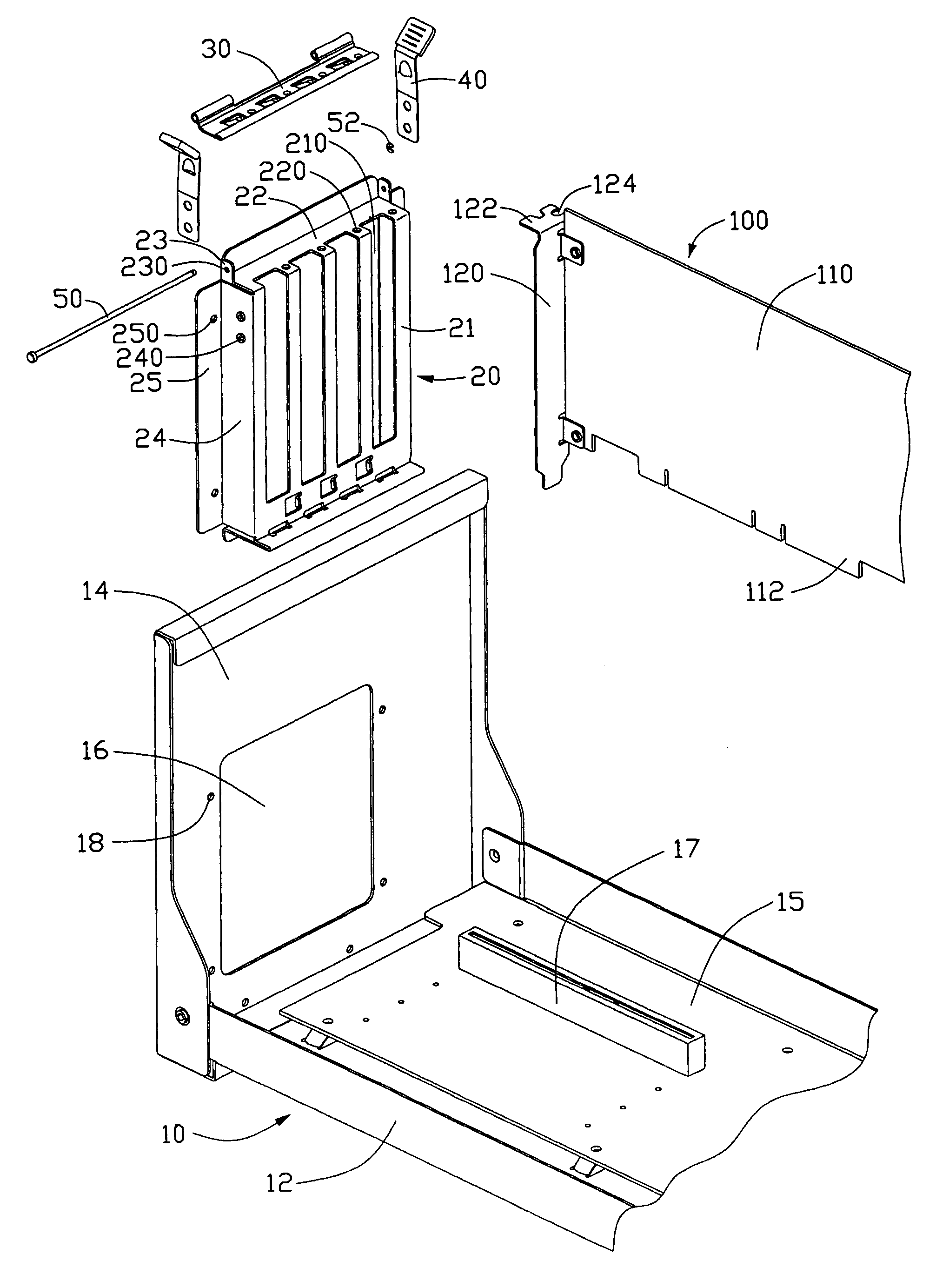 Expansion card mounting apparatus