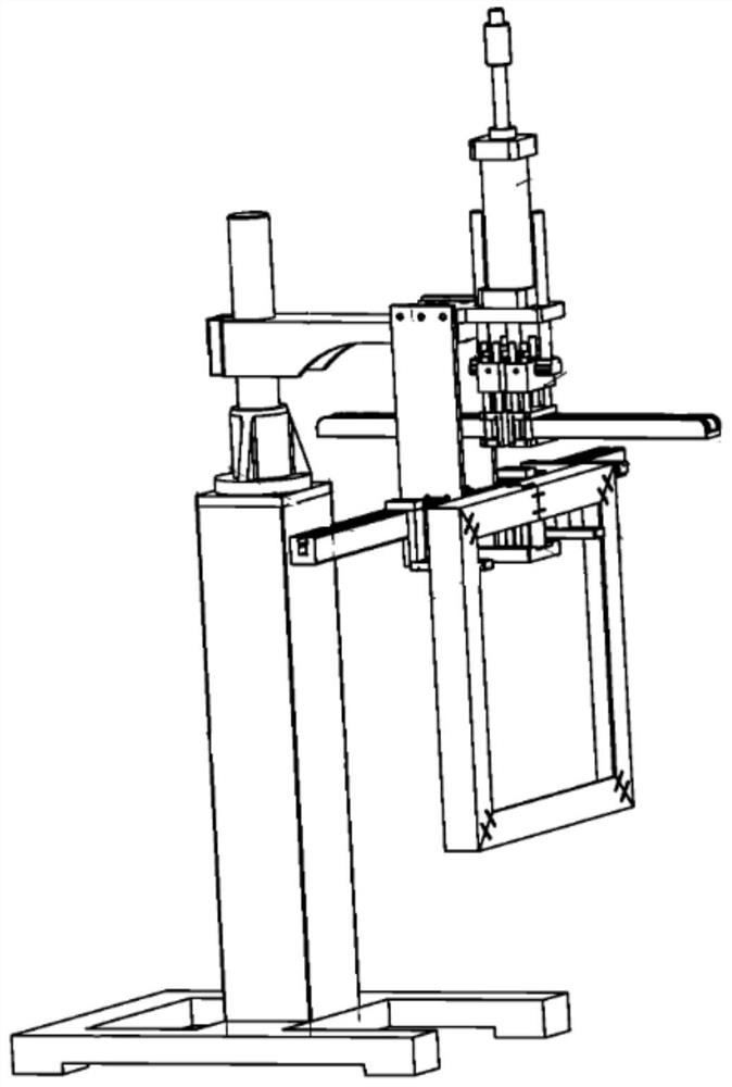 Automatic paper angle bead binding device