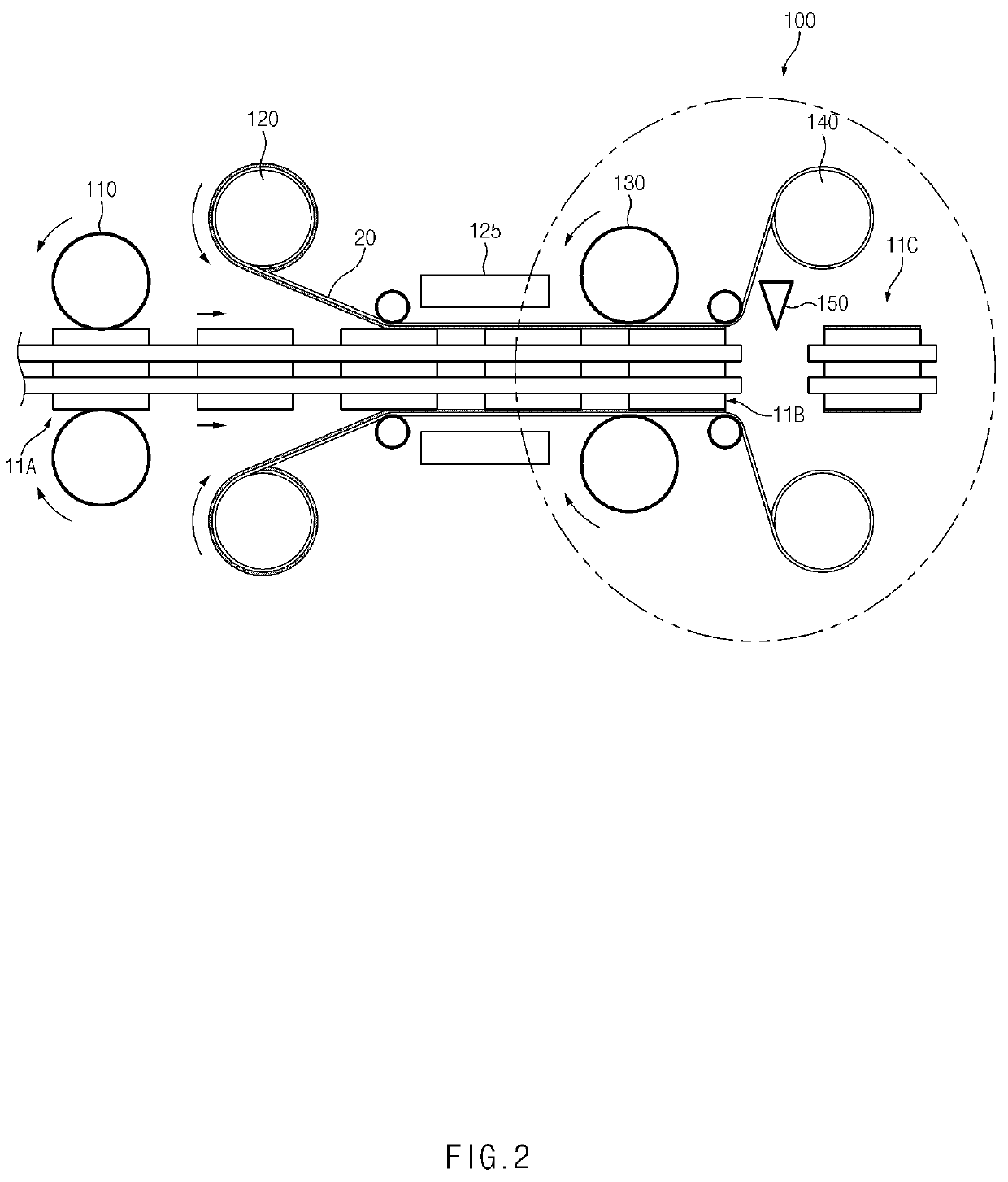 Secondary battery, and apparatus and method for manufacturing the same