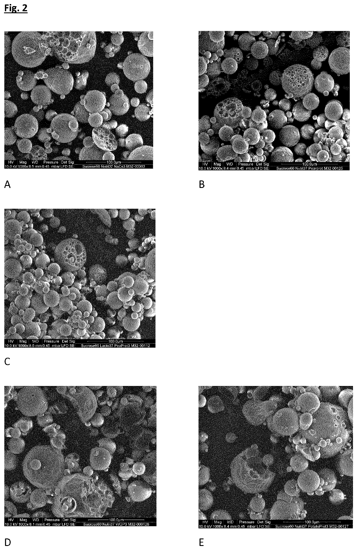 Porous particles for reducing sugar in food