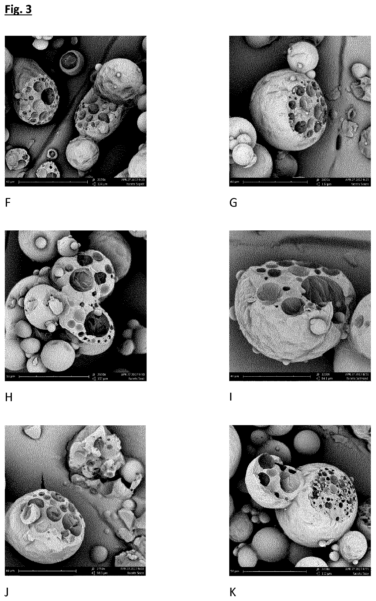 Porous particles for reducing sugar in food