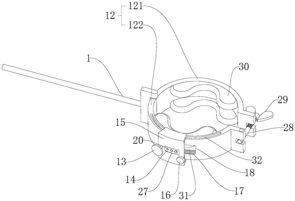 Rapid positioning auxiliary drilling device for carpal bone and forearm far-end surgical operation