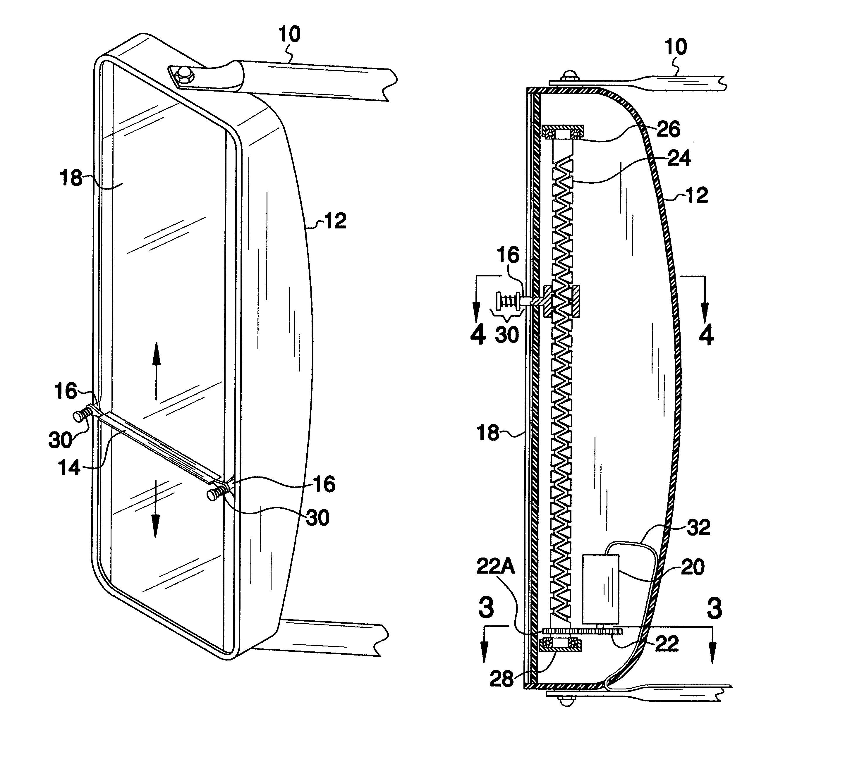 Rearview mirror wiper system