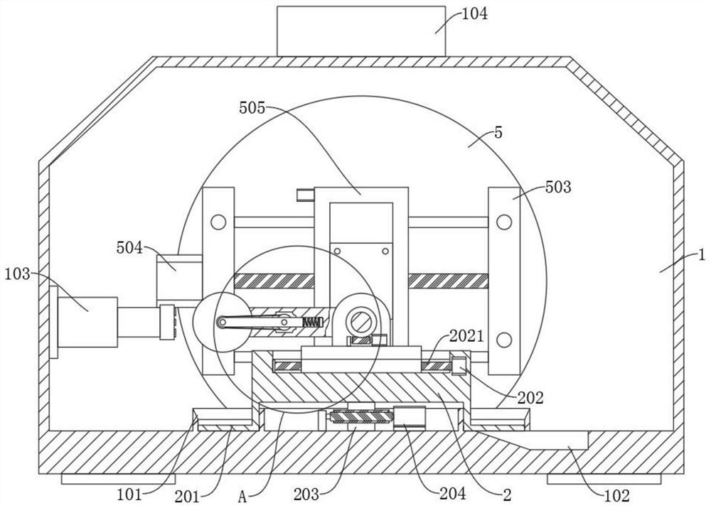 Testing device for testing misfire of building ground material and product thereof