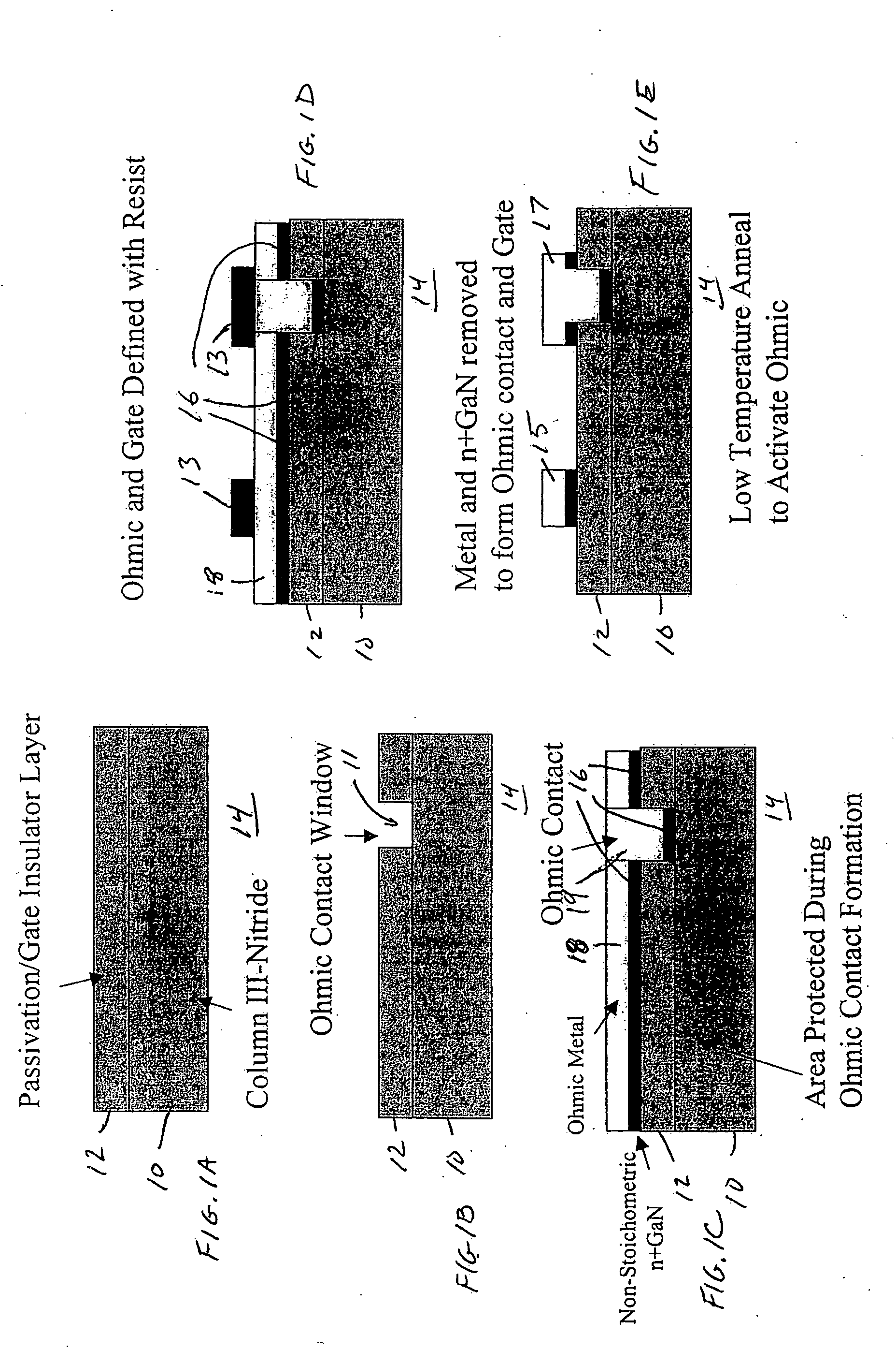 III-Nitride device passivation and method