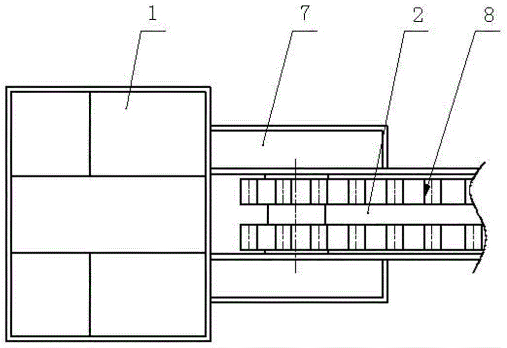 Intelligent automatic cap packaging system for integrated packaging bottles and using method