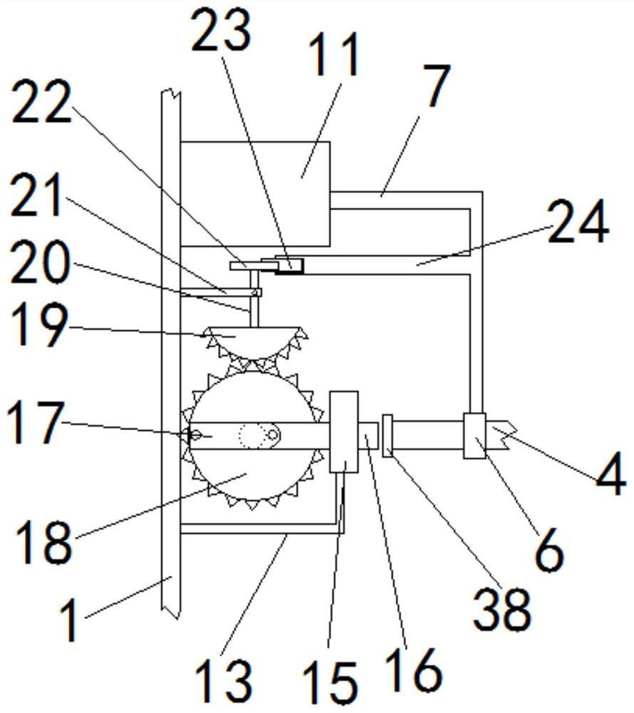 Ecological sewage purification device for intelligent cultivation of hydroponic plants