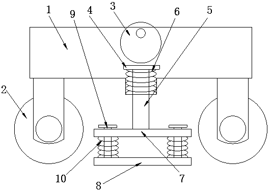 Damping type rammer compacter