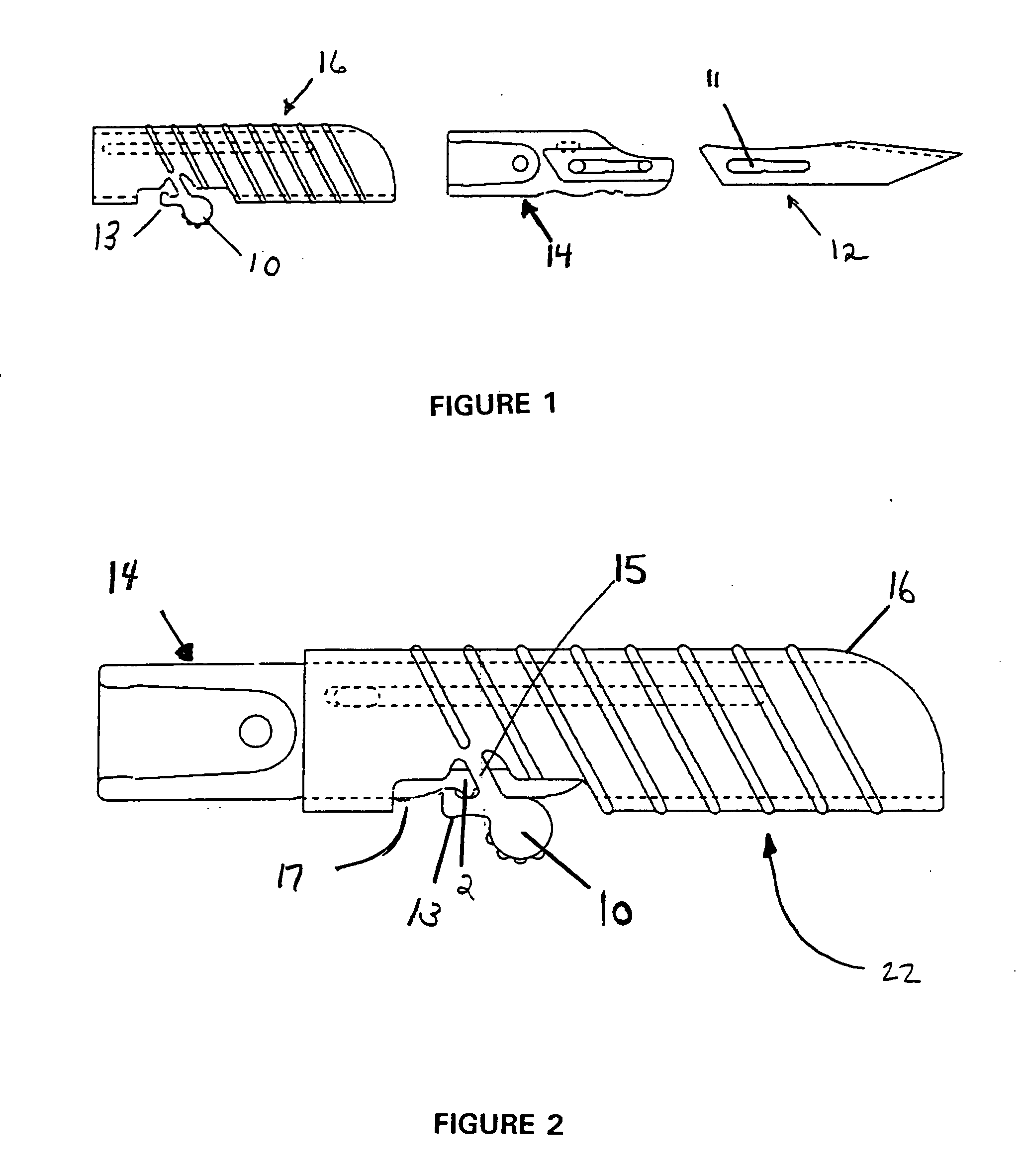 Disposable safety surgical blade