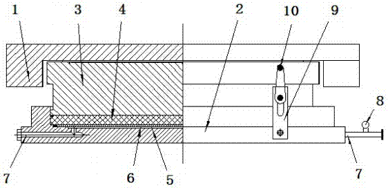 Bridge health monitoring supporting base and monitoring method thereof