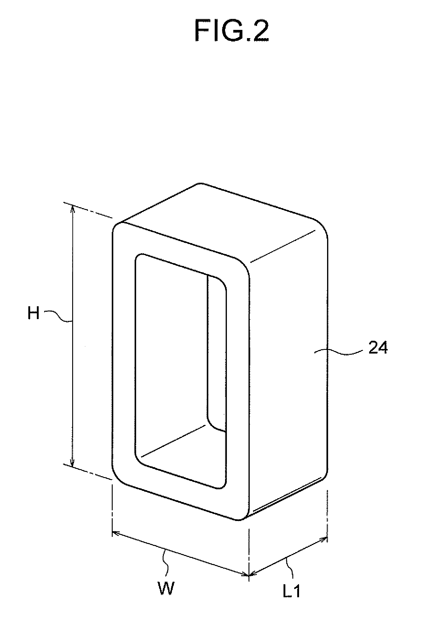 Automobile front portion structure