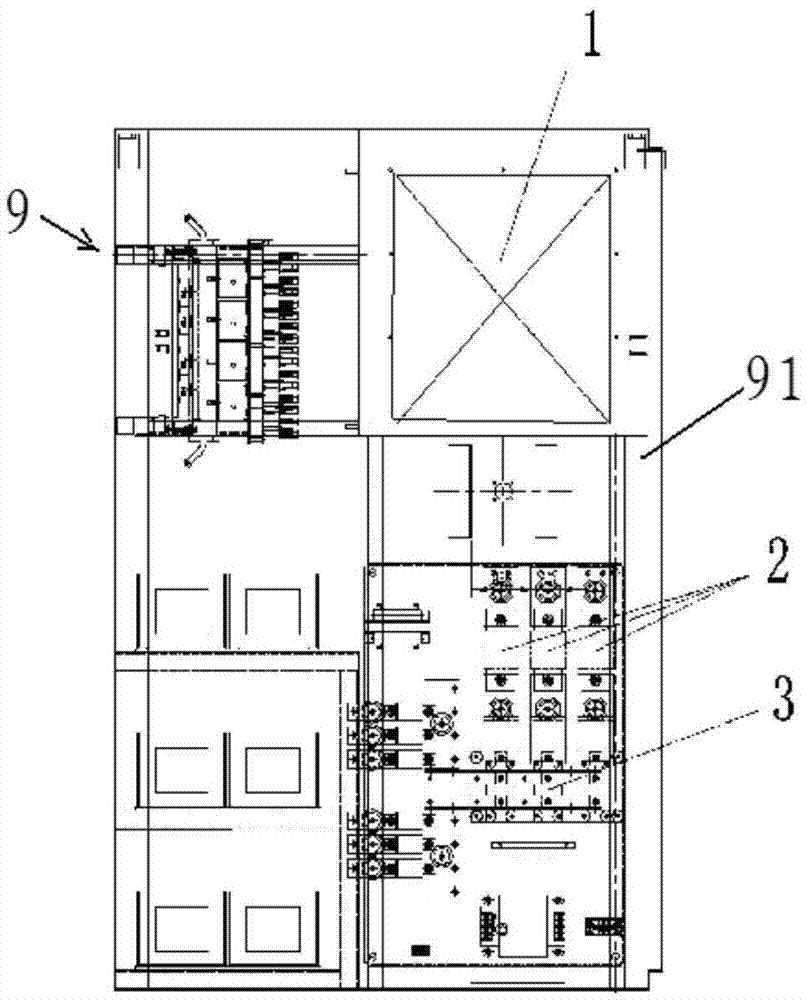 Intermediate frequency power supply heating system