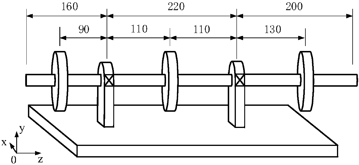 Reverse method for calculating oil film characteristic parameters of sliding bearing based on load reconstruction