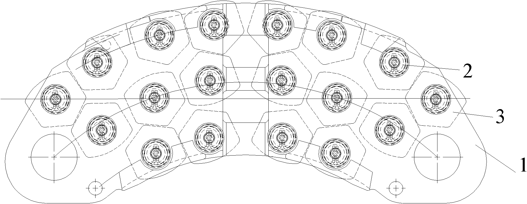 Brake pads for high-speed train braking systems