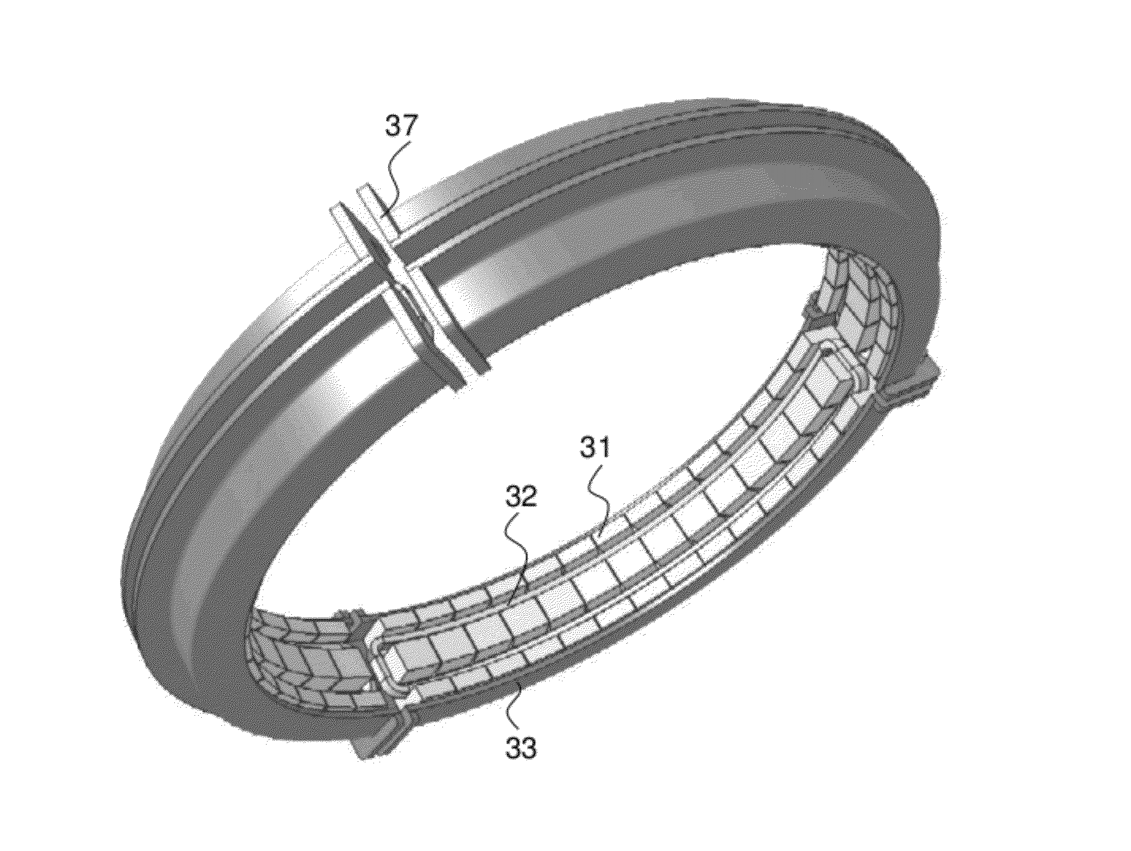 Rotating transformer for supplying the field winding in a dynamoelectric machine