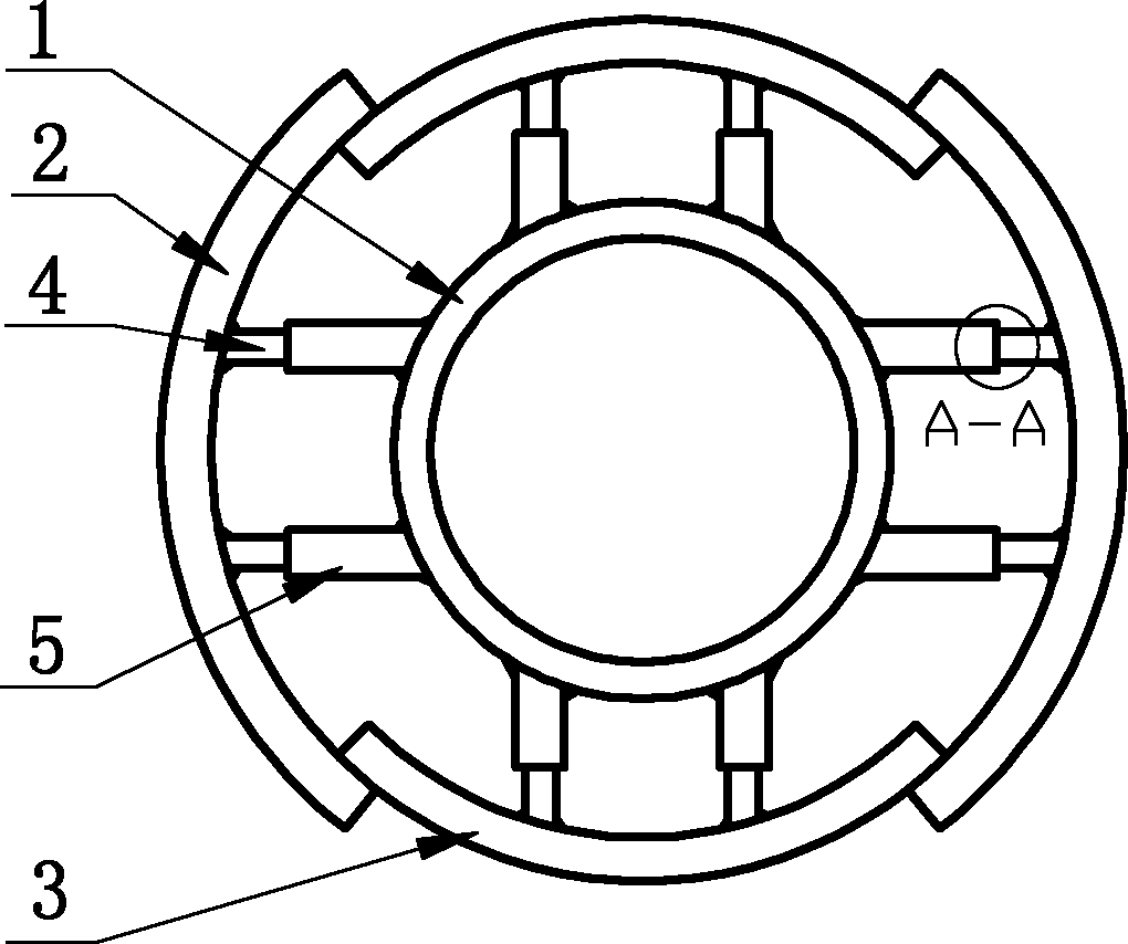 Casting method for thin-wall annular cast