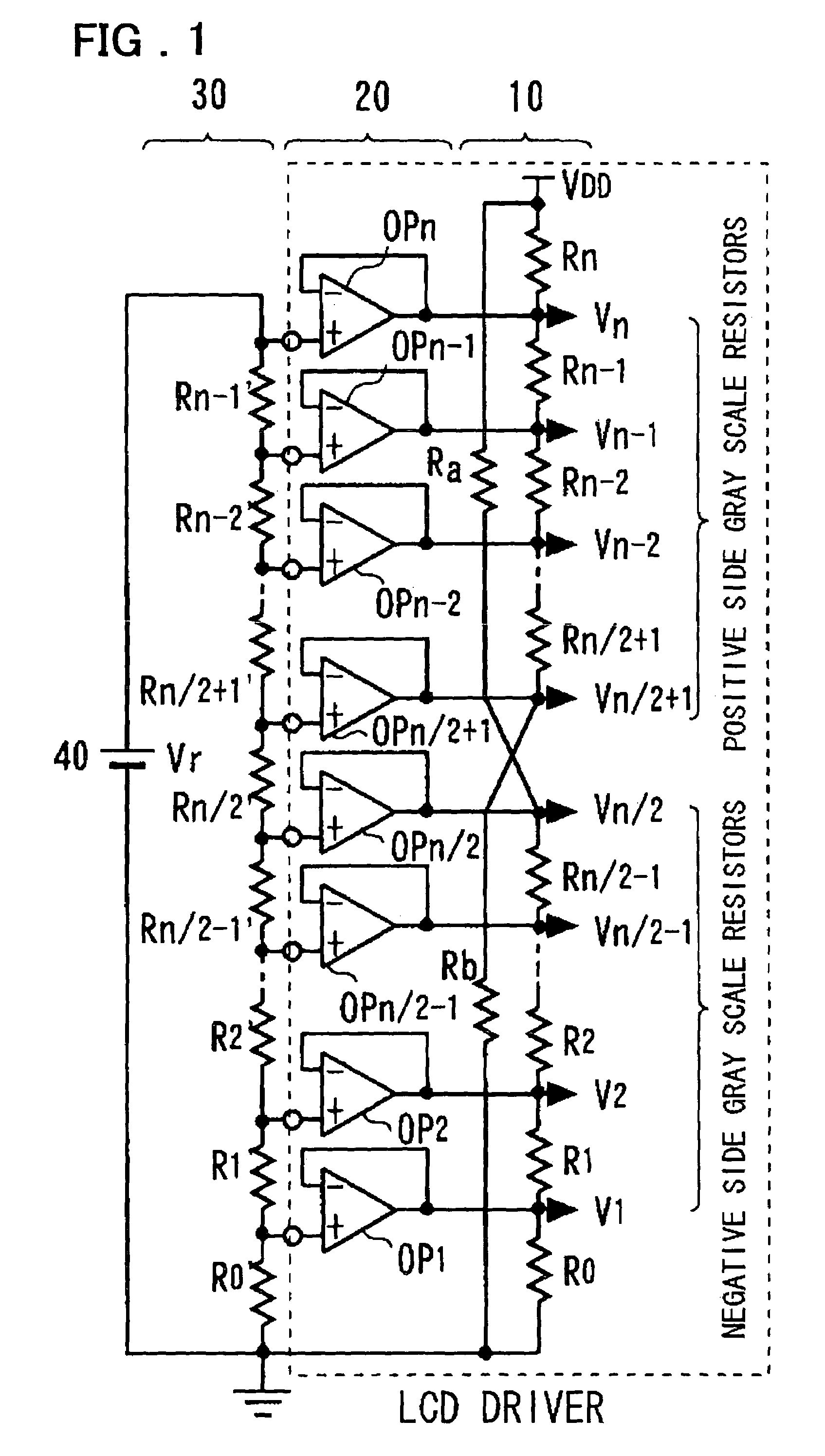 Gray scale voltage generating circuit