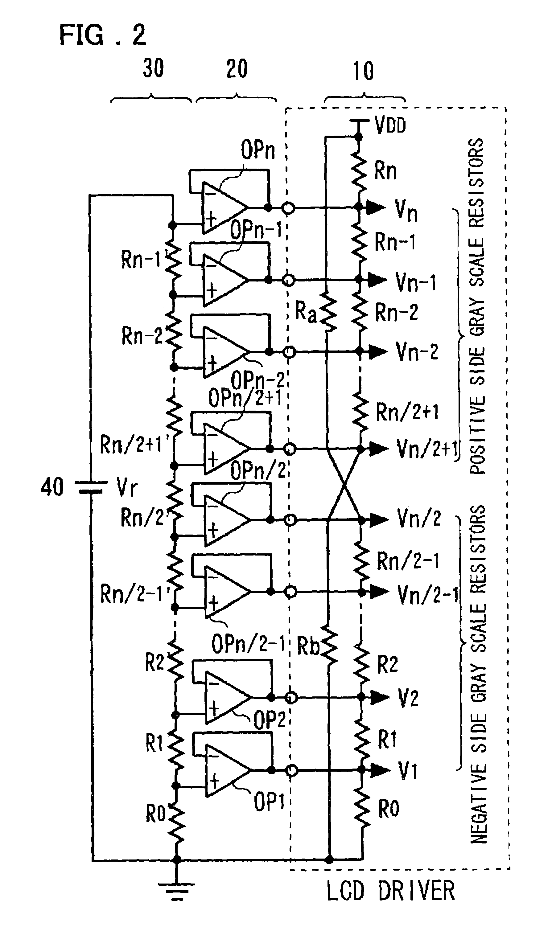 Gray scale voltage generating circuit