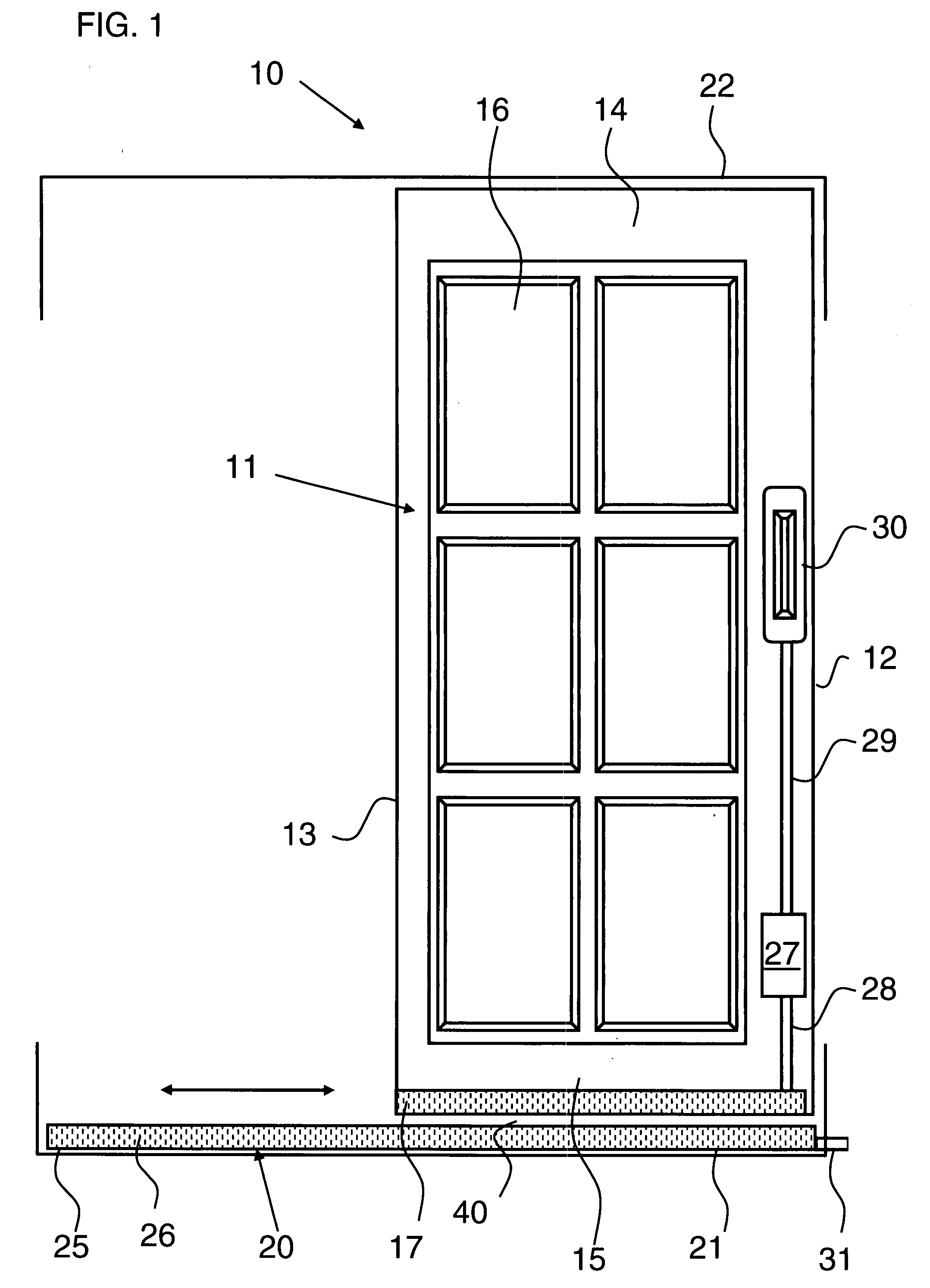 Magnetically supported sliding track system