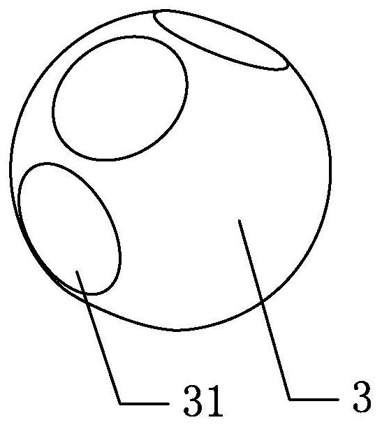 Preparation device for surface flow pattern of wood-plastic composite material