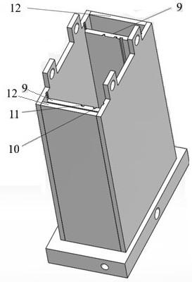 Flat plate electroplating experiment device for electrolytic copper foil