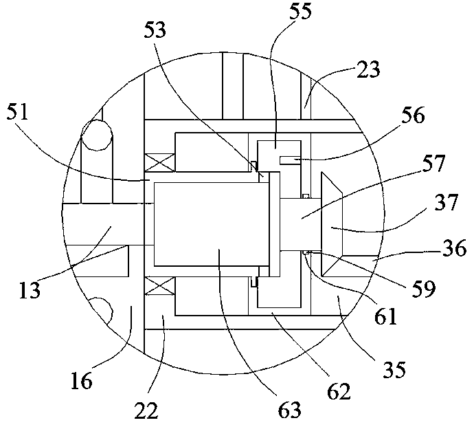 Soil turning-over and steam-disinfecting device