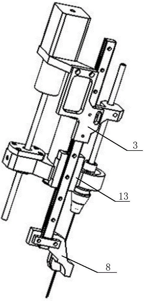 High-precision porcelain tube automatic line drawing device