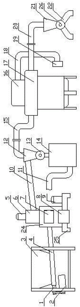 Wood flour crushing and finish machining device