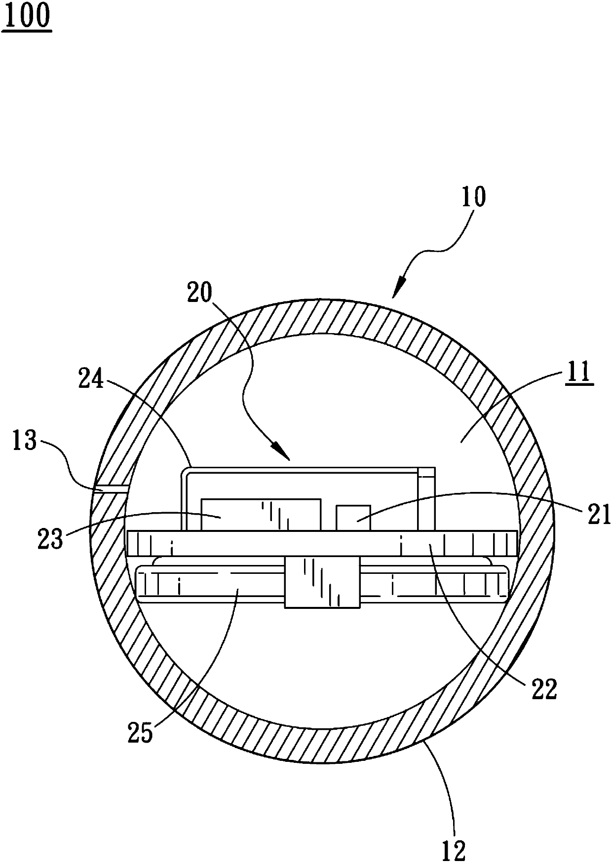 Tire pressure sensor with wheel balance function and wheel balance system