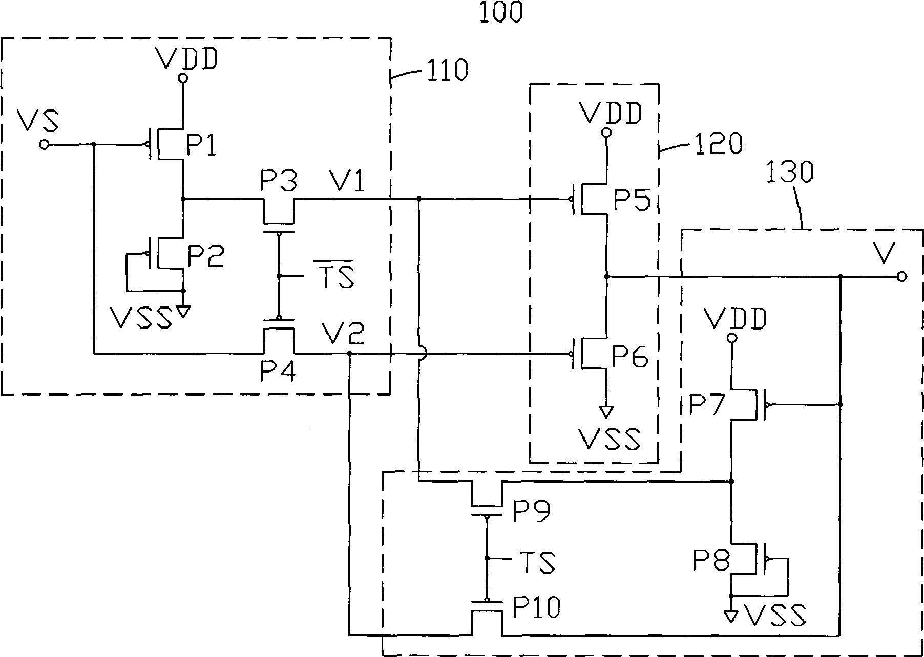 Shifting register and LCD