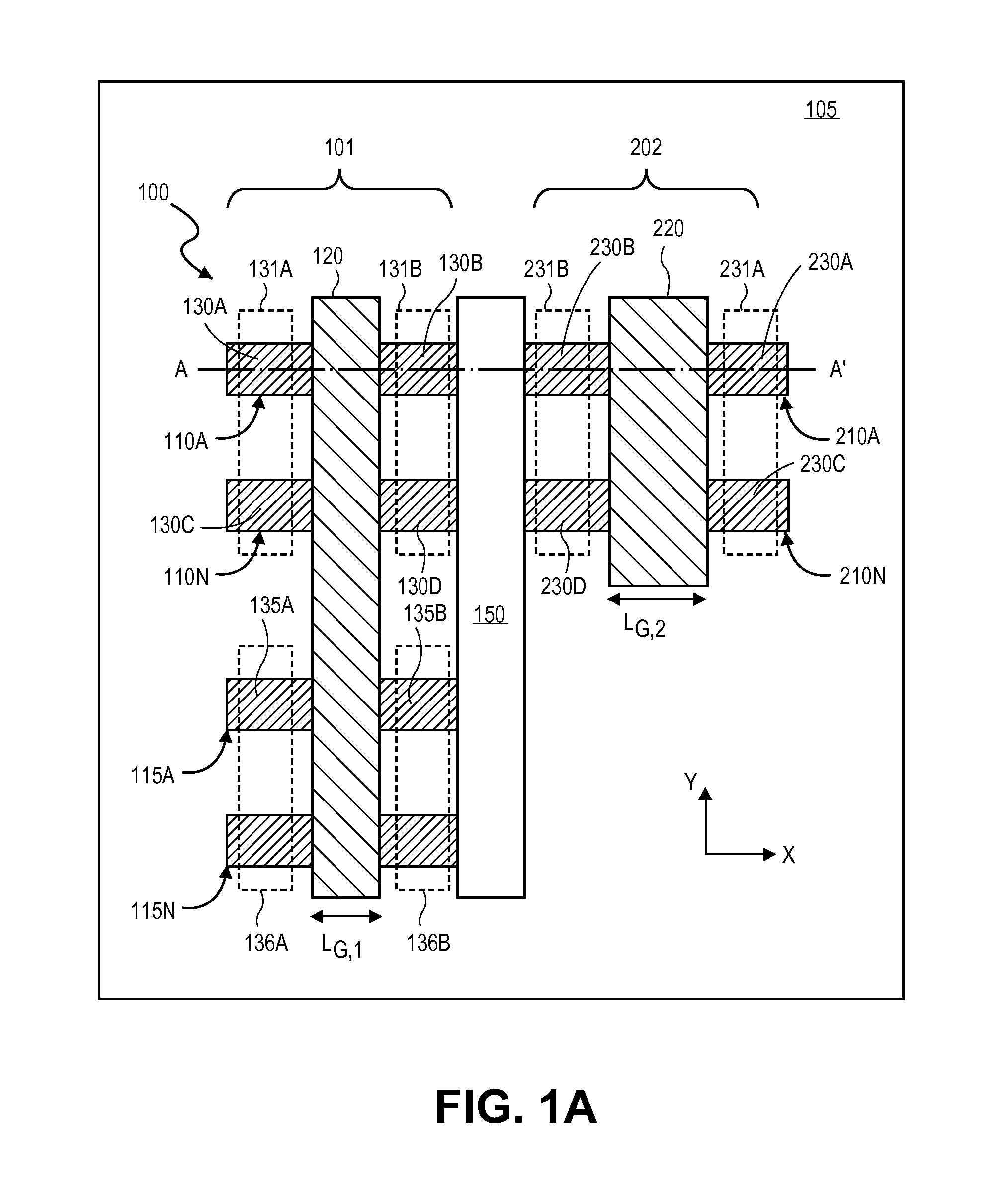 Integrated circuits with selective gate electrode recess