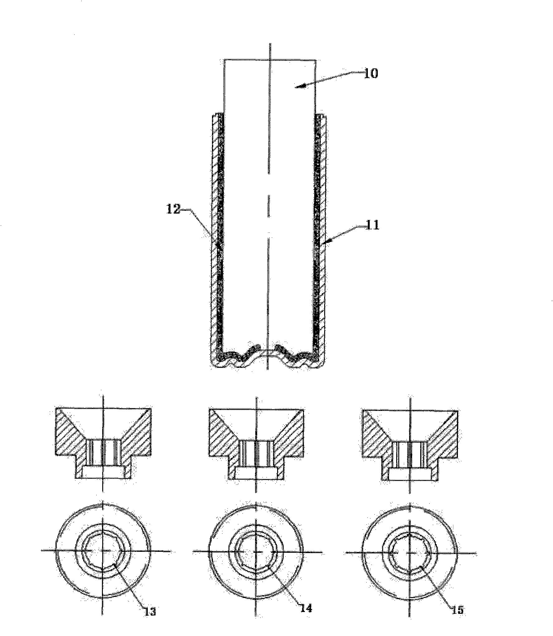 Manufacturing method of thermal column