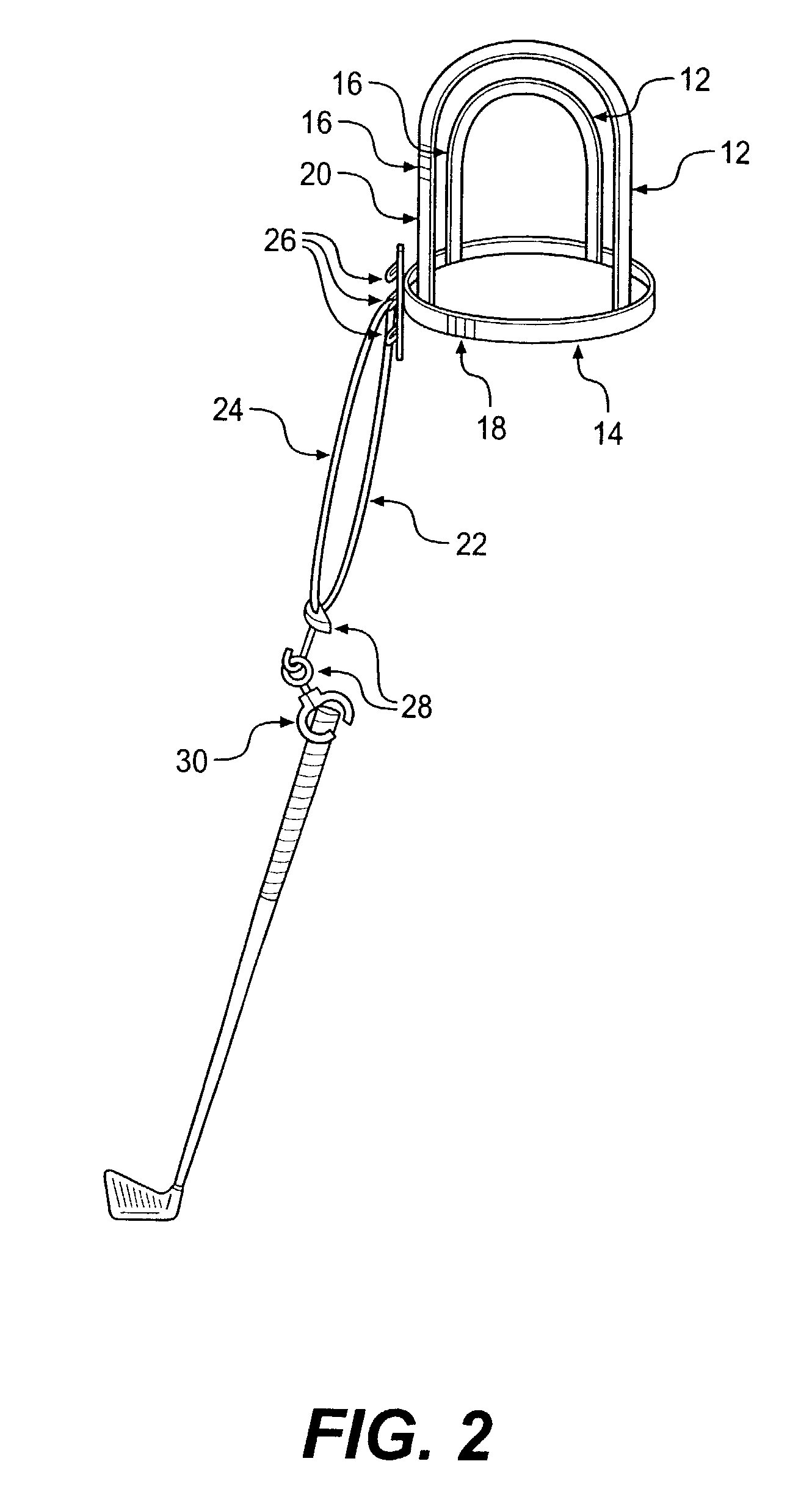 Golf swing training apparatus